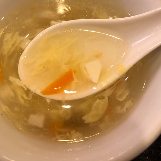 蓮香園　スープ
