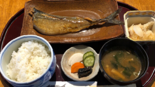 桐のや　サバみそ煮定食