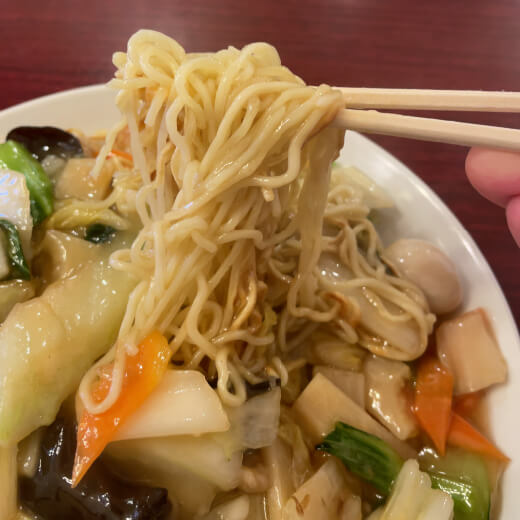 錦珍樓　麺